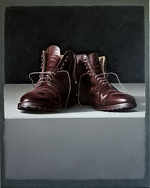 Danberg Neue Schuhe für Vincent Oel auf Leinwand 80 x 100 cm 2007