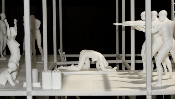 Danberg Danberg Ausschnitt aus Puppenhaus (Hölle) 3d-Druck Plastik Skulptur