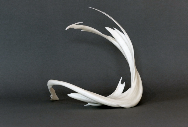 Danberg SplineDeformation 3d-Druck Plastik Skulptur Digital-Art